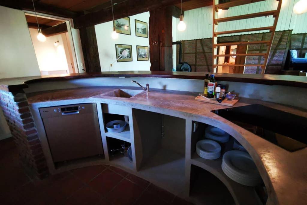 Landhaus Kurzenmoor Remise 100 Qm Seester Kültér fotó
